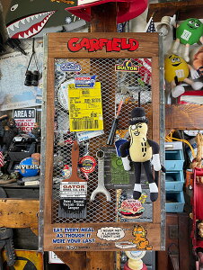 DIYディスプレイボード (ガーフィールド) アメリカン雑貨 アメリカ雑貨 グッズ おしゃれ かっこいい ガレージ雑貨 ガレージング雑貨 ショップインテリア