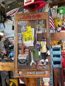 DIYディスプレイボード (ベティ・ブープ) アメリカン雑貨 アメリカ雑貨 グッズ おしゃれ かっこいい ガレージ雑貨 ガレージング雑貨 ショップインテリア