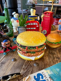 ハンバーガー　コンテナ　小物入れ　アクセサリーボックス　アメリカン雑貨　アメリカ雑貨　グッズ　おしゃれ　ショップインテリア