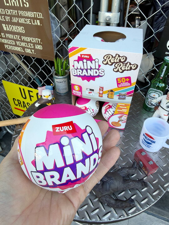 楽天市場】ZURU Mini Brands レトロコレクション （レトロ・レトロ 