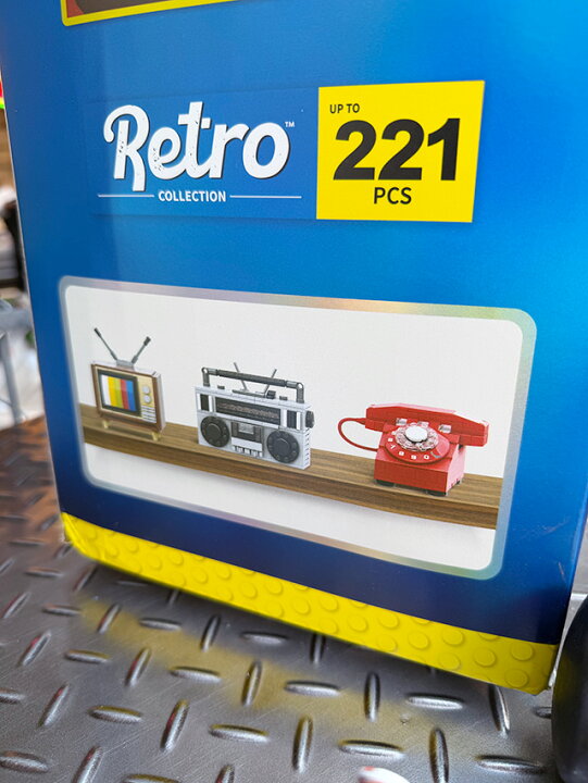 楽天市場】ZURU MAX レトロコレクション レトロ家電のブロック 