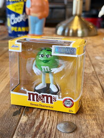 Jada　m&m's　ダイキャスト製　フィギュア　（グリーン）　アメリカン雑貨　アメリカ雑貨　カンパニーグッズ　アメリカンカンパニー　企業グッズ　アメキャラ　おしゃれ　ショップインテリア