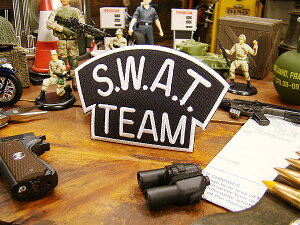 スワット ミリタリーワッペン (スワットチーム) アメリカン雑貨 アメリカ雑貨 ミリタリーグッズ ミリタリー雑貨 サバイバルゲーム サバゲー おしゃれ かっこいい ショップ