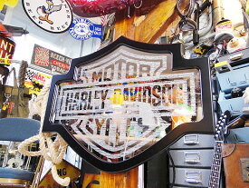 ハーレーダビッドソン　バー＆シールドミラー　アメリカン雑貨　アメリカ雑貨　グッズ HARLEY　DAVIDSON　おしゃれ　かっこいい　バイク　バイカー　ブランド　ガレージ
