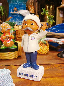 ★アウトレット★【訳あり品】メネフネ ボビンヘッド (SKI THE WEST) アメリカン雑貨 アメリカ雑貨 ハワイアン雑貨 ハワイ雑貨 ハワイグッズ ハワイアングッズ おしゃれ ショ