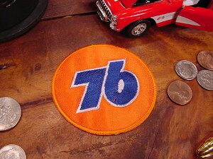 ★アウトレット★【訳あり品】ユノカル76のワッペン アメリカン雑貨 アメリカ雑貨 グッズ