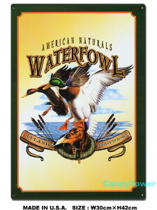 ウォーターファウル ブリキ看板 アメリカン雑貨 アメリカ雑貨 グッズ