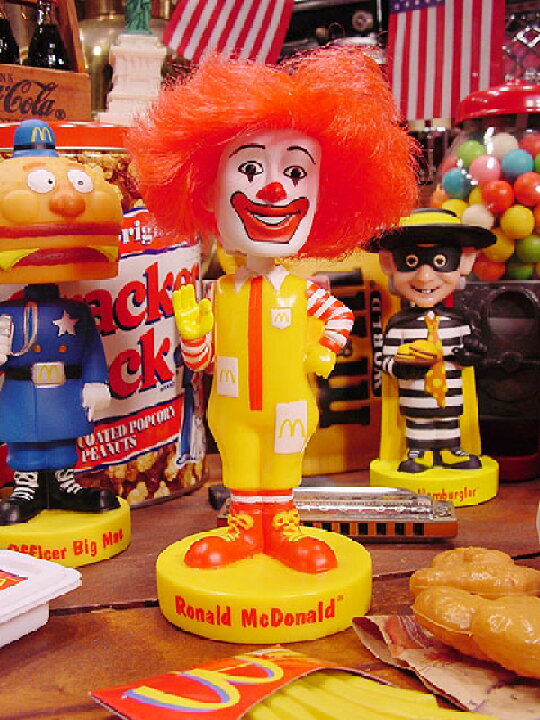 楽天市場】FUNKO ファンコ ロナルド・マクドナルド ボビングヘッド  