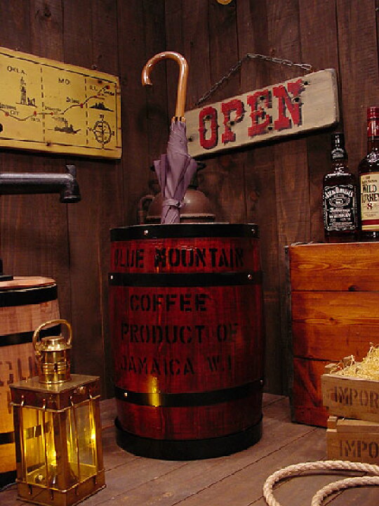 楽天市場】コーヒー木樽 傘立て （茶） 【楽天1位】 : アメリカ雑貨 