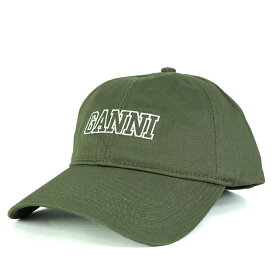 ガニー GANNI ベースボールキャップ 帽子 ロゴ レディース Cap Hat【A5082】