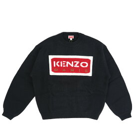 KENZO ケンゾー ロゴ ウールセーター ニット メンズ【FD65PU4263LA】【2023AW】