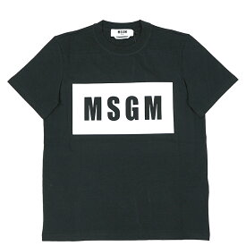 エムエスジーエム MSGM Tシャツ ボックス ロゴ レディース T-SHIRT/T-SHIRT【2000MDM520-200002】