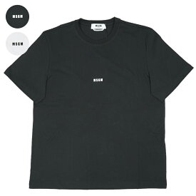 エムエスジーエム MSGM Tシャツ ロゴ メンズ T-SHIRT【2000MM500-200002】