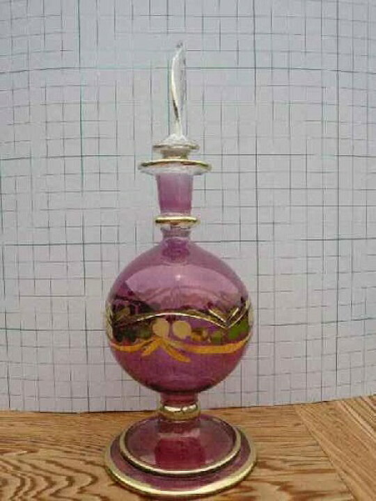 楽天市場】エジプト香水瓶008/ガラス細工/ガラス 工芸品/パヒューム 