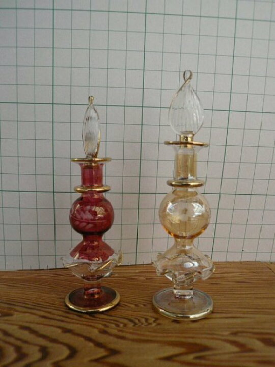 楽天市場】香水瓶 エジプト 34/ガラス細工/ガラス工芸品/パヒューム 