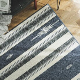 ラグ 洗える ラグマット おしゃれ 130×190 カーペット 日本製 北欧 国産 可愛い オールシーズン 長方形 シャギーラグ 夏 冬 ホットカーペット対応 床暖房対応 夏用 レトロ アンティーク フレンチ カントリー オルテガ柄 絨毯