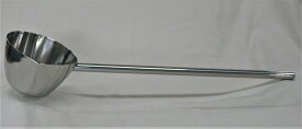 オールステンレス製 柄杓1L 柄50cm ひしゃく 柄杓 ヒシャク 口付 ステンレス SUS304 18-8 業務用 厨房用品 サニタリー 食品 おたま レードル 持ち手が長い ロング 杓 長杓 水杓子 汁杓子 丈夫 耐熱 理化学 研究機器 右利き 調理器具 業務用調理器具 注ぎ口 化粧品 送料無料