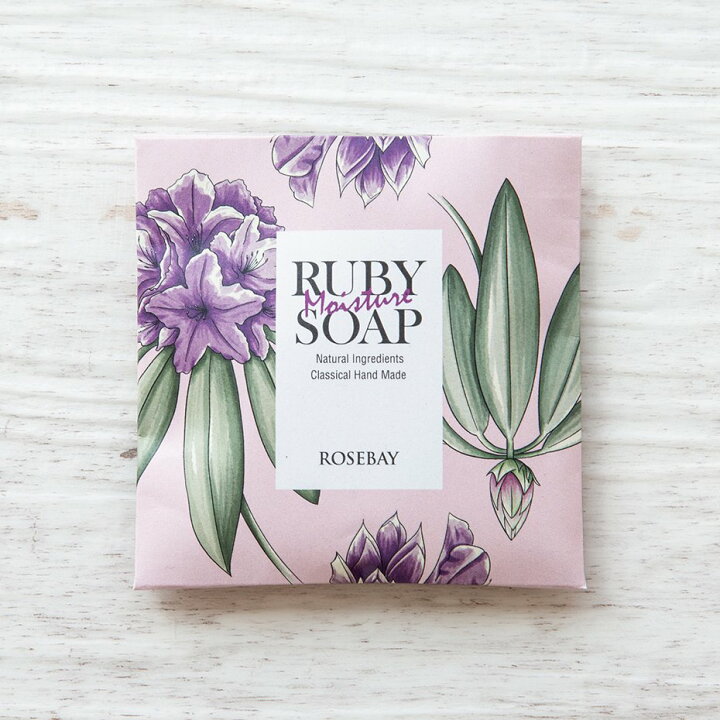楽天市場】【ROSEBAY】モイスチャー・ルビーソープ 20g 約1ヶ月用 
