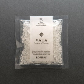 【ROSEBAY】ヨガアーユルヴェディック アロマバスソルト VATA 30g 分包タイプ 1回 ヒマラヤ岩塩