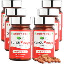 【セット割 最大26%off 】 クルクルージュ 高吸収型 クルクミン ウコン サプリ 62粒 定期購入 京都大学発 ベンチャーが開発 【通常クルクミンの約202倍吸収！】KIGASURE クルクミン 180mg(2粒当たり) 国際特許申請 緋色 ウコン まとめ買いがお得！6個定期で最大26%OFF