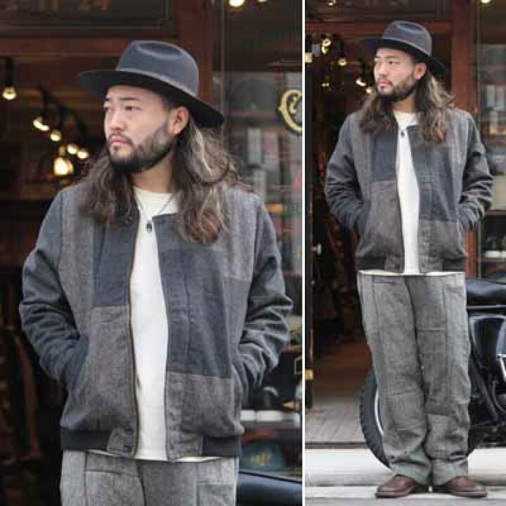 楽天市場】DRESS HIPPY“HARRIS PATCHWORK DERBY JACKET”BLACK MIXDRESS 