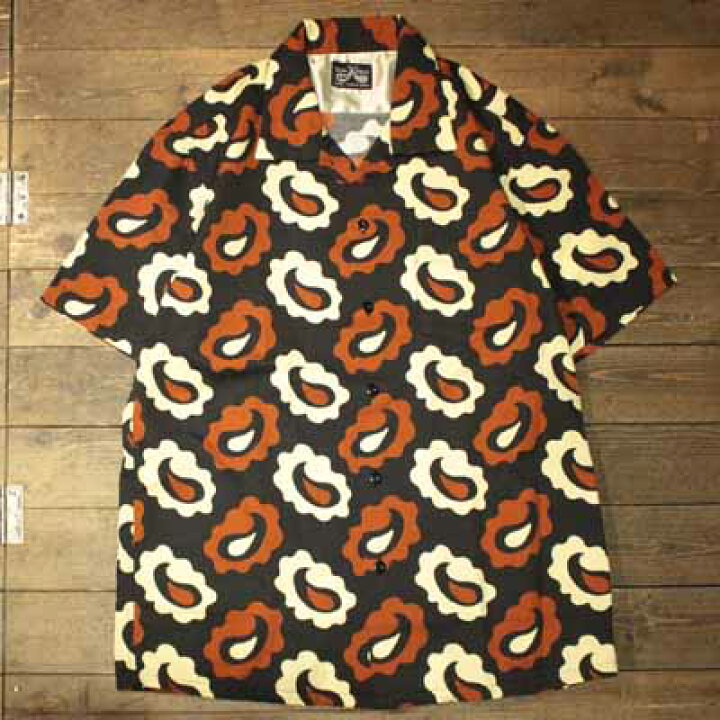 楽天市場】DRESS HIPPY“DH-PAISLEY S/S SHIRT”REDドレスヒッピー正規 