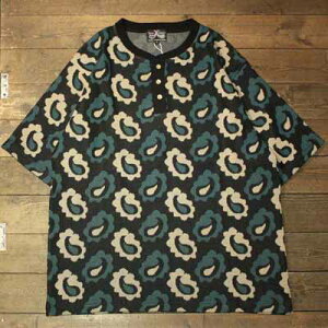 DRESS HIPPY�gDH-PAISLEY S/S HENRY TEEBLUE�yDRESS HIPPY�z(�h���X�q�b�s�[)���K�戵�X(Official Dealer)Cannon Ball(�L���m���{�[��)�y�����y�Ή�/����T�V���c/�v�����gT�V���c�z