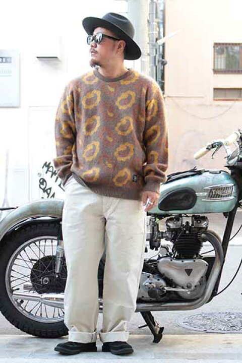 楽天市場】DRESS HIPPY“DH-PAISLEY MOHAIR KNIT”BLACKDRESS HIPPY 