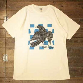 DRESS HIPPY"TROPICAL BIRD(2) S/S TEE"NATURAL【DRESS HIPPY】(ドレスヒッピー)正規取扱店(Official Dealer)Cannon Ball(キャノンボール)【あす楽対応/半袖Tシャツ/プリントTシャツ】