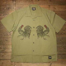 DRESS HIPPY“CHICKEN S/S SHIRT”GREENドレスヒッピー正規取扱店(Official Dealer)Cannon Ballキャノンボールあす楽対応送料・代引き手数料無料NO name!DRESS HIPPY/ATDIRTY