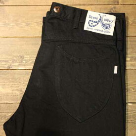 DRESS HIPPY"OLDMAN PANTS"ONE WASHBLACK DENIM 布パッチDRESS HIPPYドレスヒッピー正規取扱店(Official Dealer)Cannon Ballキャノンボールあす楽対応送料・代引き手数料無料NO name!DRESS HIPPY/ATDIRTY