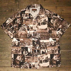 AT-DIRTYSTURGIS �f91 S/S SHIRTSEPIA�yAT-DIRTY�z(�A�b�g�_�[�e�B�[)���K�戵�X(Official Dealer)Cannon Ball(�L���m���{�[��)�y�����y�Ή�/���������z