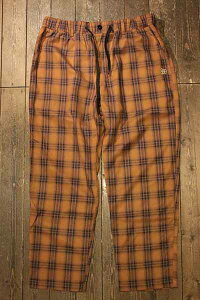 KUSTOMSTYLE SO-CAL(�J�X�^���X�^�C���\�[�L����)KSLP2402B LA PALMA LONG CHECK PANTS -ORANGE/BLACK�yKUSTOMSTYLE SO-CAL���K�戵�X�zCannon Ball(�L���m���{�[��)