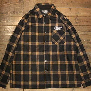 KUSTOMSTYLE SO-CAL(�J�X�^���X�^�C���\�[�L����)KSHWJ2418BKTANSUPREME QUALITY '24 CHECK SHIRTS JACKET �E�[�� �V���c�W���P�b�gBLACK/TAN CHECK�yKUSTOMSTYLE SO-CAL���K�戵�X�zCannon Ball(�L���m���{�[��)