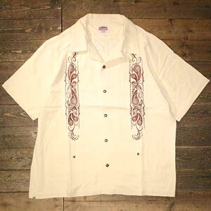 KUSTOMSTYLE SO-CAL(�J�X�^���X�^�C���\�[�L����)WHO-LONGROOF- GUAYABERA SHORT SLEEVE SHIRTS �O�@�W���x�[���V���c �L���[�o�V���c ���� COLOR: BURNT ORANG�yKUSTOMSTYLE SO-CAL���K�戵�X�zCannon Ball(�L���m���{�[��)
