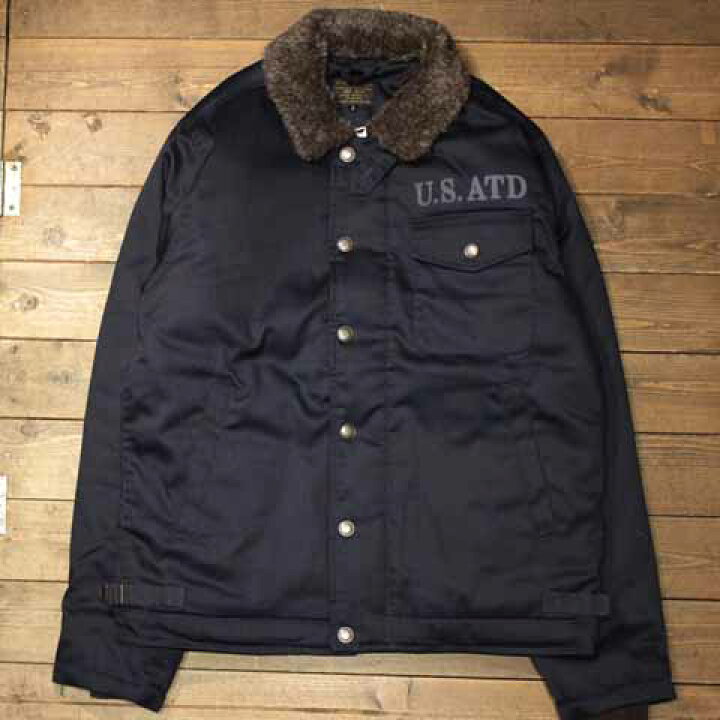 楽天市場】AT-DIRTY“A2 DECK DOWN JACKET”NAVY【AT-DIRTY】(アット 