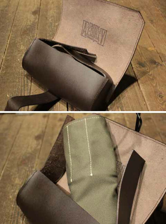 楽天市場】AT-DIRTY“LEATHER TOOL BAG”BROWN【AT-DIRTY】(アット 