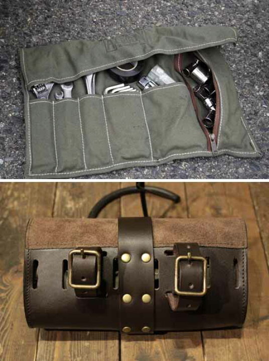楽天市場】AT-DIRTY“LEATHER TOOL BAG”BROWN【AT-DIRTY】(アット 