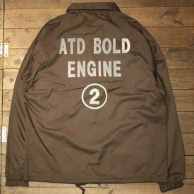 AT-DIRTY"W.P COACH JACKET"BROWN【AT-DIRTY】(アットダーティー)正規取扱店(Official Dealer)Cannon Ball(キャノンボール)【あす楽対応/送料無料/コーチジャケット】