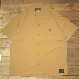 AT-DIRTY"BOLD"S/S SHIRTBEIGE【AT-DIRTY】(アットダーティー)正規取扱店(Official Dealer)Cannon Ball(キャノンボール)【送料無料】【あす楽対応】半袖 シャツ