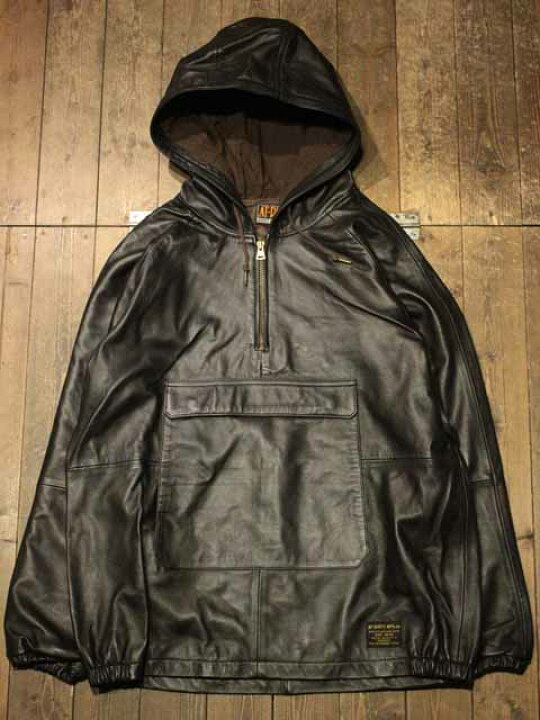 楽天市場】AT-DIRTY“ATD LEATHER SMOCK“BLACK【AT-DIRTY】(アット 