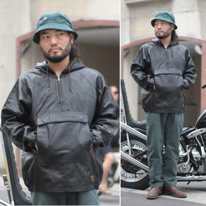 楽天市場】AT-DIRTY“ATD LEATHER SMOCK“BLACK【AT-DIRTY 
