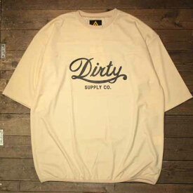 AT-DIRTY”DIRTY MESH TEE”NATURAL【AT-DIRTY】(アットダーティー)正規取扱店(Official Dealer)Cannon Ball(キャノンボール)【あす楽対応/半袖Tシャツ/メッシュTシャツ】