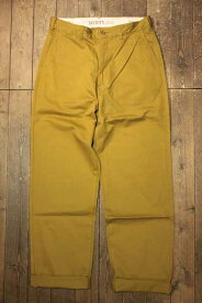 AT-DIRTY"ATD WORK TROUSERS"MUSTARD【AT-DIRTY】(アットダーティー)正規取扱店(Official Dealer)Cannon Ball(キャノンボール)【あす楽対応/送料無料】