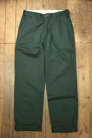 AT-DIRTY"ATD WORK TROUSERS"GREEN【AT-DIRTY】(アットダーティー)正規取扱店(Official Dealer)Cannon Ball(キャノンボール)【あす楽対応/送料無料】