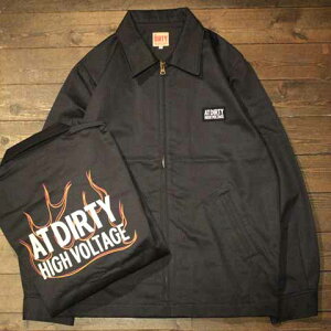 AT-DIRTY"HIGH VOLTAGE JACKET"W.BLACKyAT-DIRTYz(Abg_[eB[)K戵X(Official Dealer)Cannon Ball(Lm{[)yyΉ/z