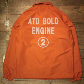 AT-DIRTY"W.P COACH JACKET"ORANGE【AT-DIRTY】(アットダーティー)正規取扱店(Official Dealer)Cannon Ball(キャノンボール)【あす楽対応/送料無料/コーチジャケット】