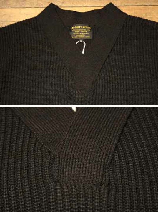 楽天市場】AT-DIRTY“ATD JEEP V KNIT”BLACK【AT-DIRTY】(アット 
