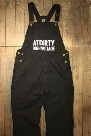 AT-DIRTY"HIGH VOLTAGE ALLS"BLACK【AT-DIRTY】(アットダーティー)正規取扱店(Official Dealer)Cannon Ball(キャノンボール)【あす楽対応/送料無料/オーバーオール】