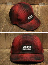 AT-DIRTY“FORESTER CAP”RED【AT-DIRTY】(アットダーティー)正規取扱店(Official Dealer)Cannon Ball(キャノンボール)【あす楽対応/送料無料】